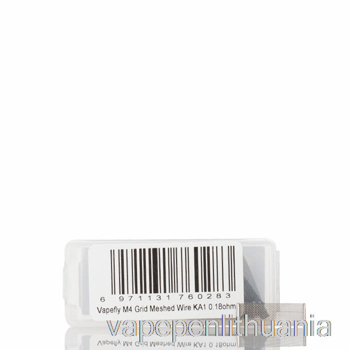 Vapefly Siegfried Tinklelio Pakeitimo Laidai 0,18ohm M4 Tinklelio Ritės Vape Skystis